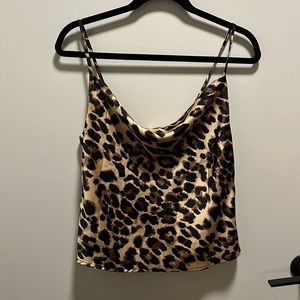Nasty Gal Cheetah Top